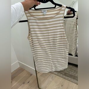 J Crew striped tank